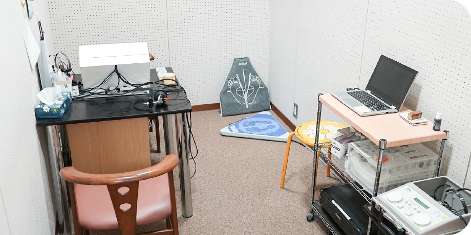 聴力平衡機能検査室